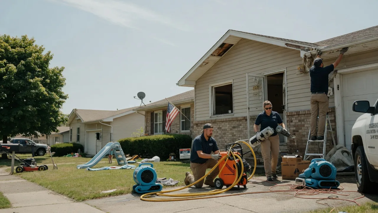 Water Damage Restoration in Thayer, IL near me